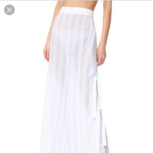 Vacation style side tie Jonathan Simkhai pants